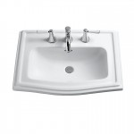 TOTO LT780.8 CLAYTON 8 CTR TRAD LAVATORY