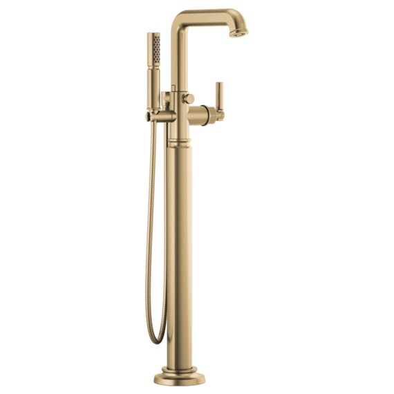 BRIZO INVARI T70176-LHP SINGLE-HANDLE FREESTANDING TUB FILLER