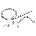 BRIZO ALLARIA T70367 2H TUB FILLER TRIM KIT - TWIST LEVER 