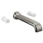 BRIZO ALLARIA T70467-LHP TWO HANDLE WALLMOUNT TUB FILLER 