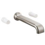 BRIZO ALLARIA T70467-LHP TWO HANDLE WALLMOUNT TUB FILLER 