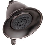 DELTA VICTORIAN RP34355 TRADITIONAL DUAL SPRAY TOUCH CLEAN SHOWERHEAD 