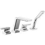 DELTA PIVOTAL T4799 4 HOLE ROMAN TUB FAUCET 