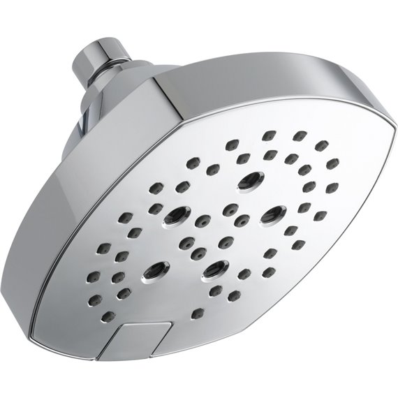 DELTA 52663 5-SETTING H2OKINETIC SHOWER HEAD 