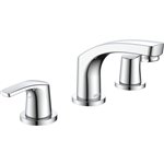 DELTA WYNNE 3534LF-LPU TWO HANDLE WIDESPREAD LAVATORY FAUCET - LESS POP-UP 