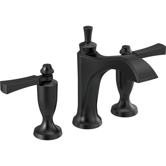 DELTA DORVAL 3556-MPU-DST WIDESPREAD BATHROOM FAUCET 