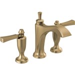 DELTA DORVAL 3556-MPU-DST WIDESPREAD BATHROOM FAUCET 