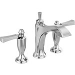 DELTA DORVAL 3556-MPU-DST WIDESPREAD BATHROOM FAUCET 