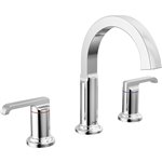 DELTA TETRA 35588-DST TWO HANDLE WIDESPREAD BATHROOM FAUCET 