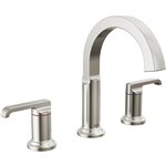 DELTA TETRA 35588-DST TWO HANDLE WIDESPREAD BATHROOM FAUCET 