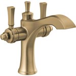 DELTA DORVAL 856-DST SINGLE HOLE MONOBLOCK BATHROOM FAUCET 