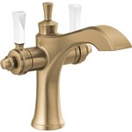 DELTA DORVAL 856-DST SINGLE HOLE MONOBLOCK BATHROOM FAUCET 