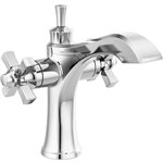 DELTA DORVAL 857-DST SINGLE HOLE MONOBLOCK BATHROOM FAUCET 