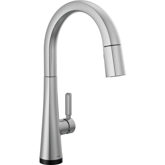 DELTA MONROVIA 9191T-DST SINGLE HANDLE PULL-DOWN KITCHEN FAUCET WITH TOUCH2O TECH