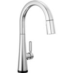 DELTA MONROVIA 9191T-DST SINGLE HANDLE PULL-DOWN KITCHEN FAUCET WITH TOUCH2O TECH