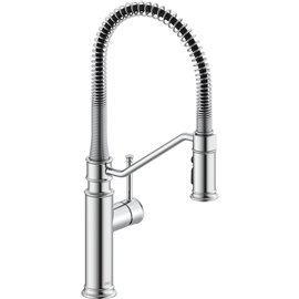 DELTA PRODECO 983LF PULLDOWN INDUSTRIAL SPRING KITCHEN FAUCET 