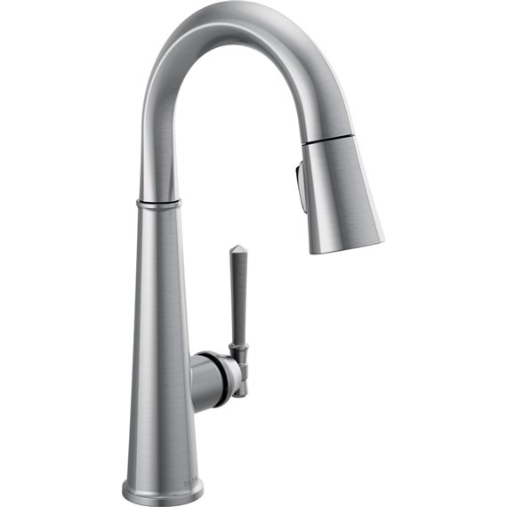 DELTA EMMELINE 9982-DST PULL-DOWN BAR/PREP FAUCET 1L 