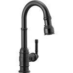 DELTA BRODERICK 9990-DST PULL-DOWN BAR/PREP FAUCET 1L 