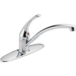 DELTA FOUNDATIONS B1310LF SINGLE HANDLE KITCHEN FAUCET 