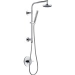 DELTA MODERN CYLINDRICAL DF-KIT21 EMERGE 18" ROUND SHOWER COLUMN KIT 