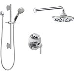 DELTA DF-KIT24-PBR-WS ROUND PRESSURE BALANCE SHOWER KIT