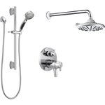 DELTA DF-KIT26-THR-WS ROUND THERMOSTATIC SHOWER KIT