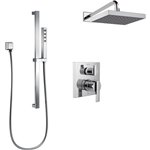 DELTA DF-TKIT2-PBS TRIM ONLY SQUARE PRESSURE BALANCE SHOWER KIT