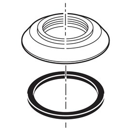 DELTA RP64264 LAHARA HANDLE BASE AND GASKET