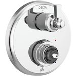 DELTA DORVAL T24856-LHP 3 FUNCTION 14 SERIES INTEGRATED DIVERTER TRIM LESS HANDLE 