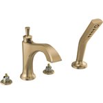 DELTA DORVAL T4756-LHP ROMAN TUB FAUCET TRIM W/ HS W/O HANDLES 