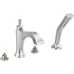 DELTA DORVAL T4756-LHP ROMAN TUB FAUCET TRIM W/ HS W/O HANDLES 