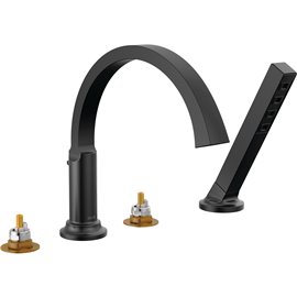 DELTA TETRA T4788-LHP ROMAN TUB TRIM WITH HAND SHOWER 