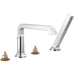 DELTA TETRA T4789-LHP ROMAN TUB TRIM WITH HAND SHOWER 