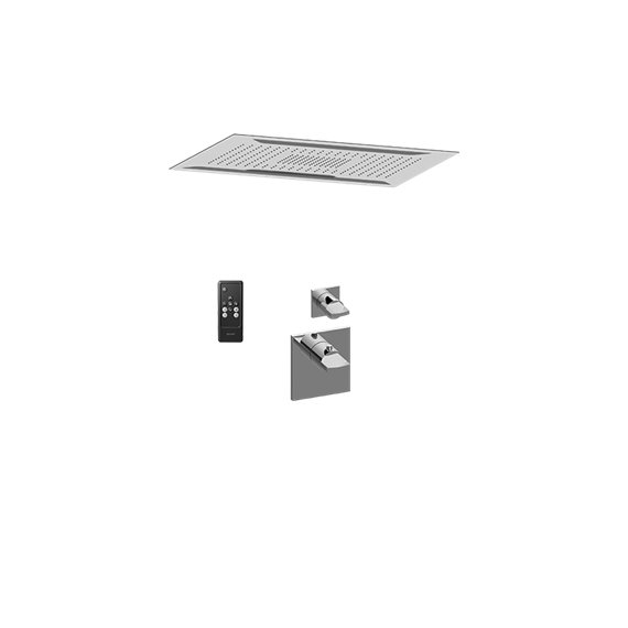 Graff AQ2.000SG-C14E0 Ceiling-Mount Shower System with Diverter Valve