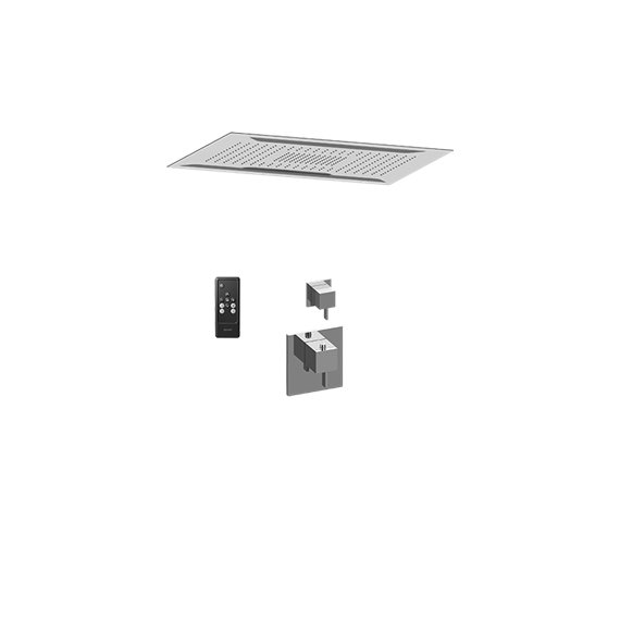 Graff AQ2.000SG-LM39E0-T Ceiling-Mount Shower System with Diverter Valve - Trim