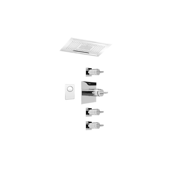 Graff AQ4.000A-C14S Ceiling-Mount Shower System