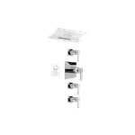 Graff AQ4.000A-LM38S-T Ceiling-Mount Shower System - Trim