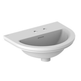 Graff CAM00L-2-OF Camden Drop-in Sink with Two Faucet Holes