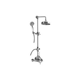 Graff CD2.01-C2S Exposed Thermostatic Shower System with Handshower - Rough and Trim