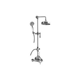 Graff CD2.01-LM34S Exposed Thermostatic Shower System with Handshower - Rough and Trim