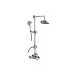 Graff CD2.02-C2S Exposed Thermostatic Shower System with Handshower - Rough and Trim