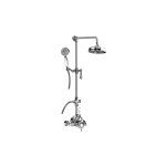 Graff CD2.02-LM34S Exposed Thermostatic Shower System with Handshower - Rough and Trim