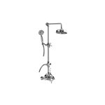 Graff CD2.12-C2S Traditional Exposed Thermostatic Tub and Shower System - with Metal Handshower Handle