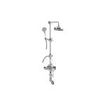 Graff CD4.01-C2S Exposed Thermostatic Shower System with Handshower - Rough and Trim