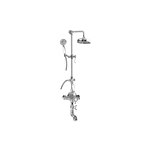 Graff CD4.01-LC1S Exposed Thermostatic Shower System with Handshower - Rough and Trim