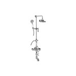 Graff CD4.01-LM34S Exposed Thermostatic Shower System with Handshower - Rough and Trim