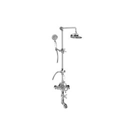 Graff CD4.02-C2S Exposed Thermostatic Tub and Shower System with Handshower - Rough and Trim