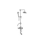 Graff CD4.12-LC1S Adley Exposed Thermostatic Tub and Shower System - with Metal Handshower Handle