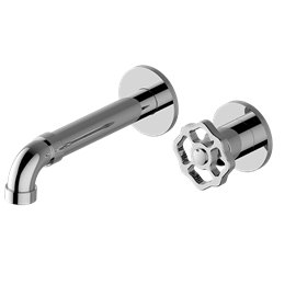 Graff G-11335-C18-T Vintage Wall-Mounted Lavatory Faucet with Single Handle - Trim