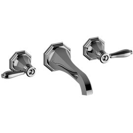 Graff G-1930-LM63L Topaz Wall-Mounted Lavatory Faucet